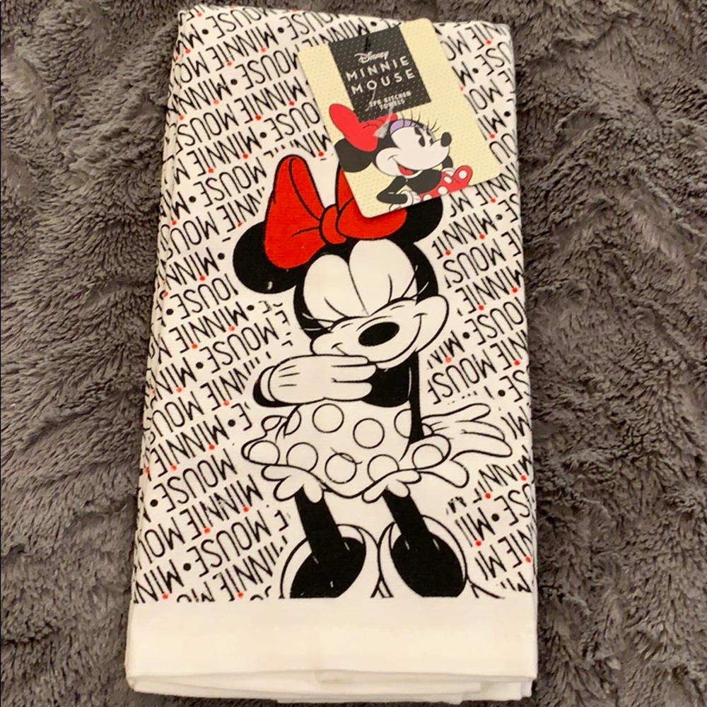 New Disney Minnie Mouse 2 pk Kitchen Towels